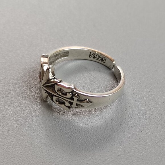 Second-hand women's classic fashion silver ring - Picture 6 of 6